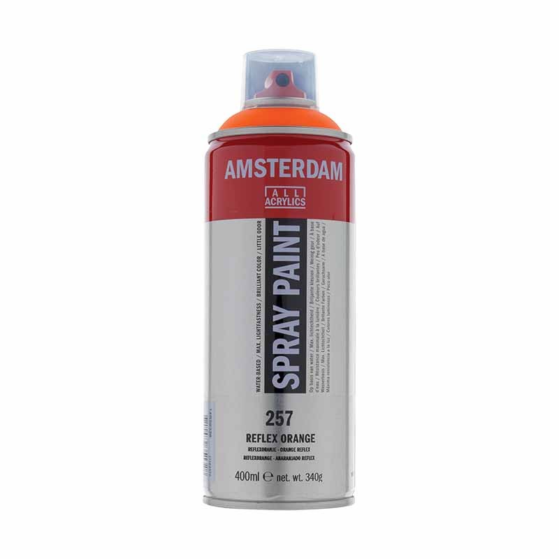 257 - Talens Amsterdam Spray Paint Arancio Reflex