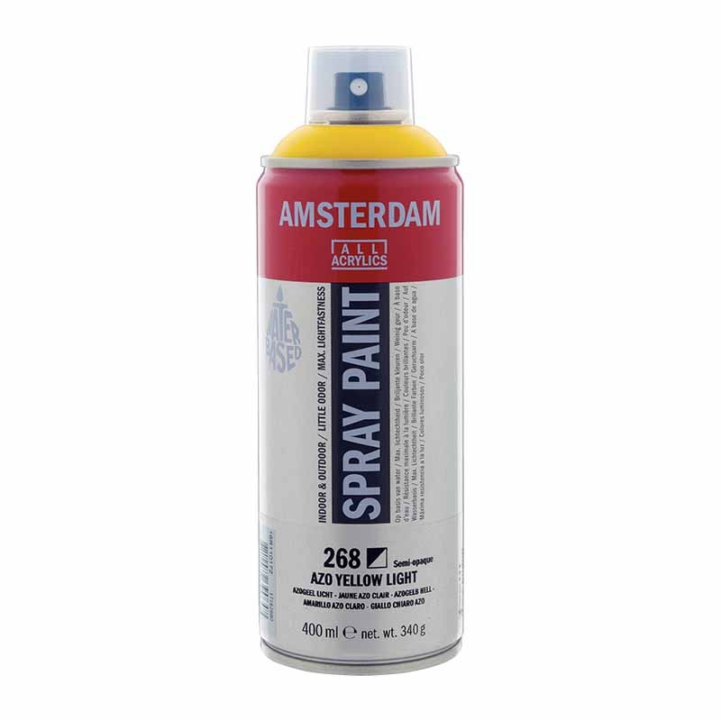 268 - Talens Amsterdam Spray Paint Giallo Azo Chiaro