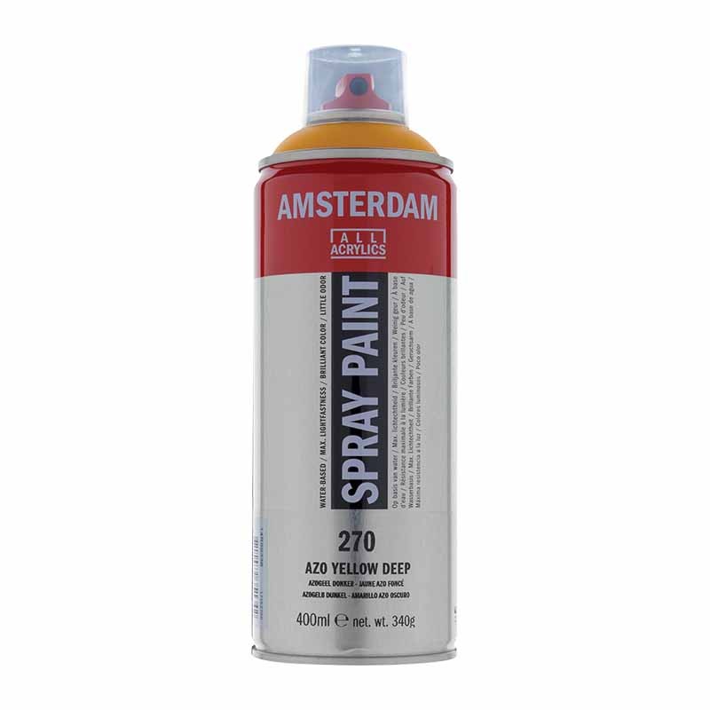 270 - Talens Amsterdam Spray Paint Giallo Azo Scuro