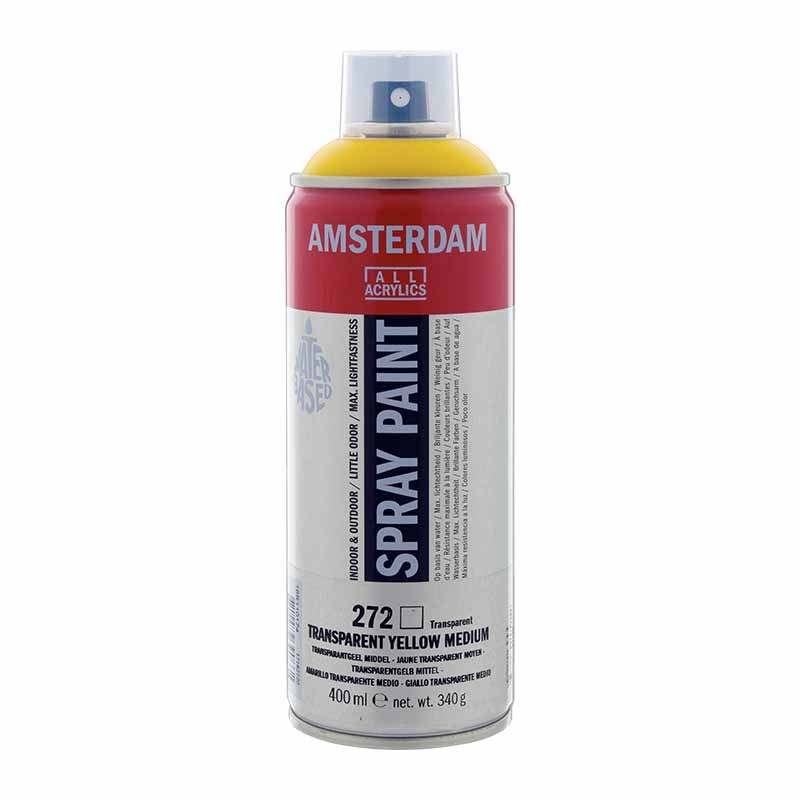 272 - Talens Amsterdam Spray Paint Giallo Transparente Medio