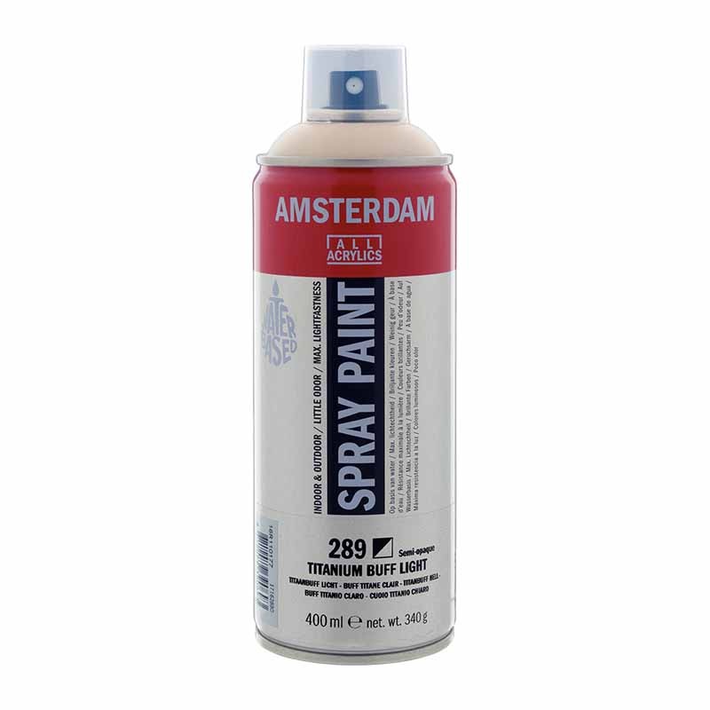 289 - Talens Amsterdam Spray Paint Titanium Buff Chiaro