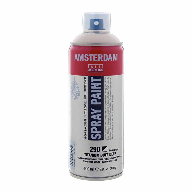 290 - Talens Amsterdam Spray Paint Titanium Buff Scuro
