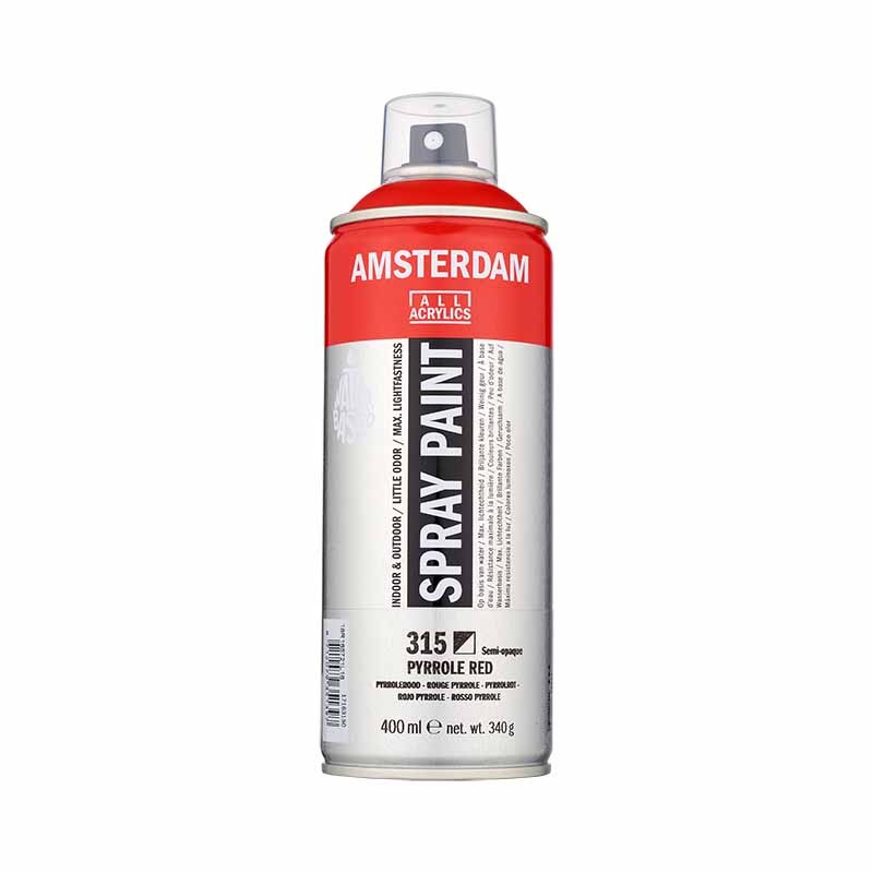 315 - Talens Amsterdam Spray Paint Rosso Pyrrole