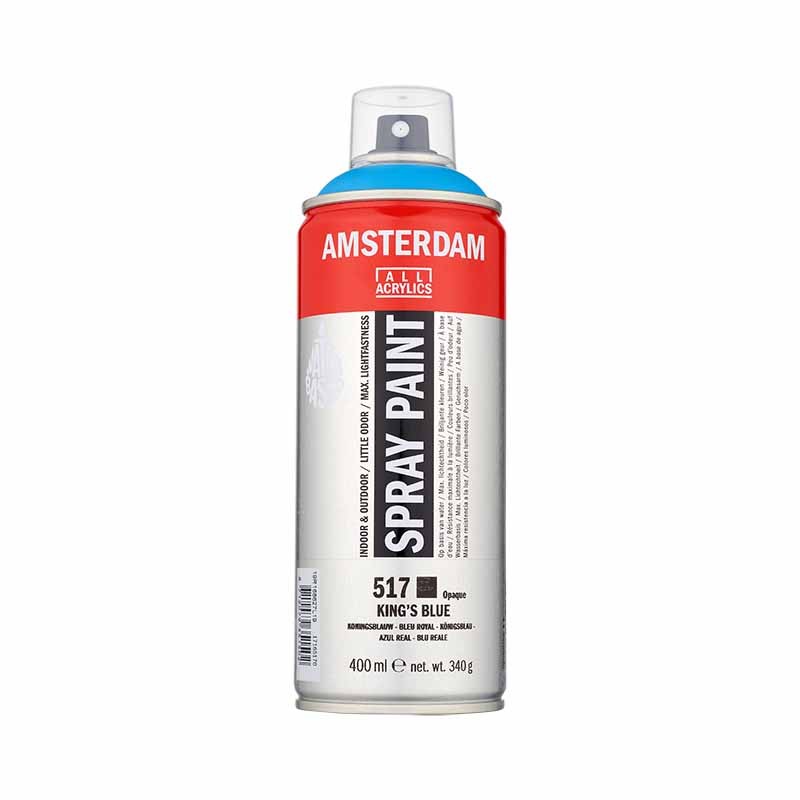 517 - Talens Amsterdam Spray Paint Blu Reale
