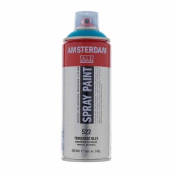 522 - Talens Amsterdam Spray Paint Blu Turchese