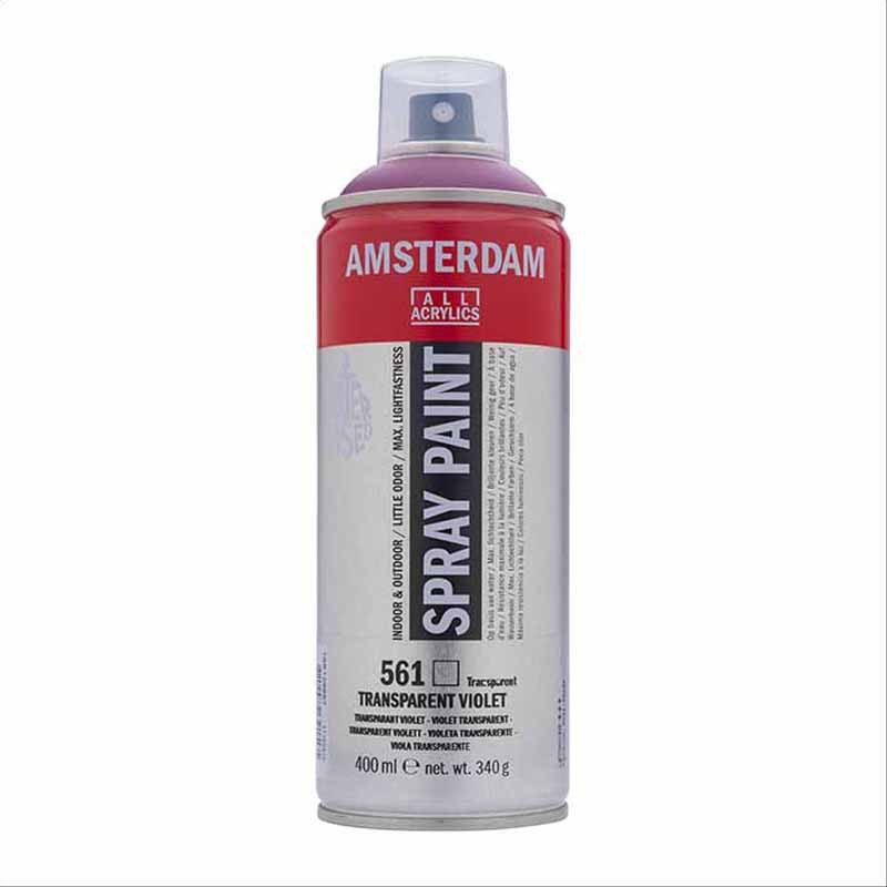 561 - Talens Amsterdam Spray Paint Violetto Trasparente