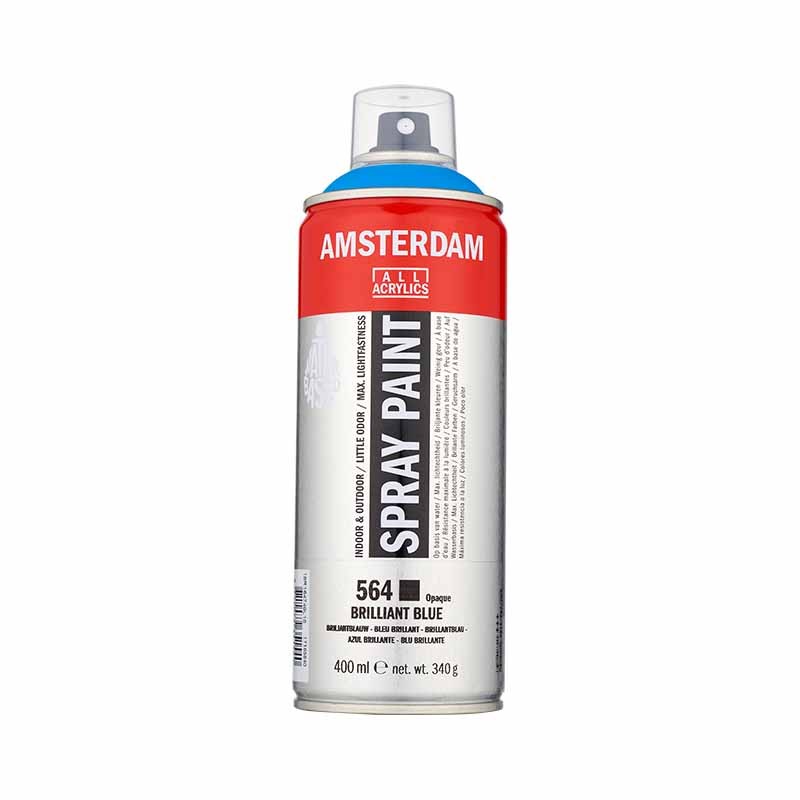 564 - Talens Amsterdam Spray Paint Blu Brillante