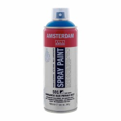 591 - Talens Amsterdam Spray Paint Blu Manganese Scuro