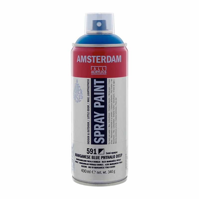 591 - Talens Amsterdam Spray Paint Blu Manganese Scuro