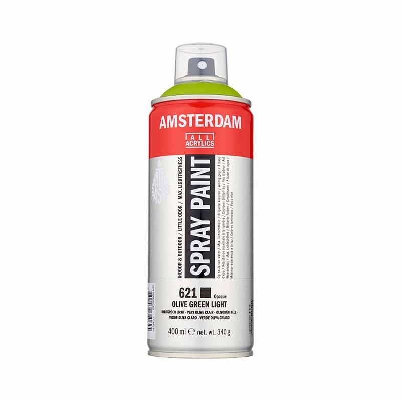 621 - Talens Amsterdam Spray Paint Verde Oliva Chiaro