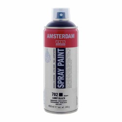 702 - Talens Amsterdam Spray Paint Nero Fumo