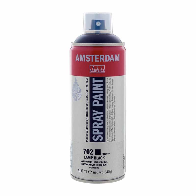 702 - Talens Amsterdam Spray Paint Nero Fumo