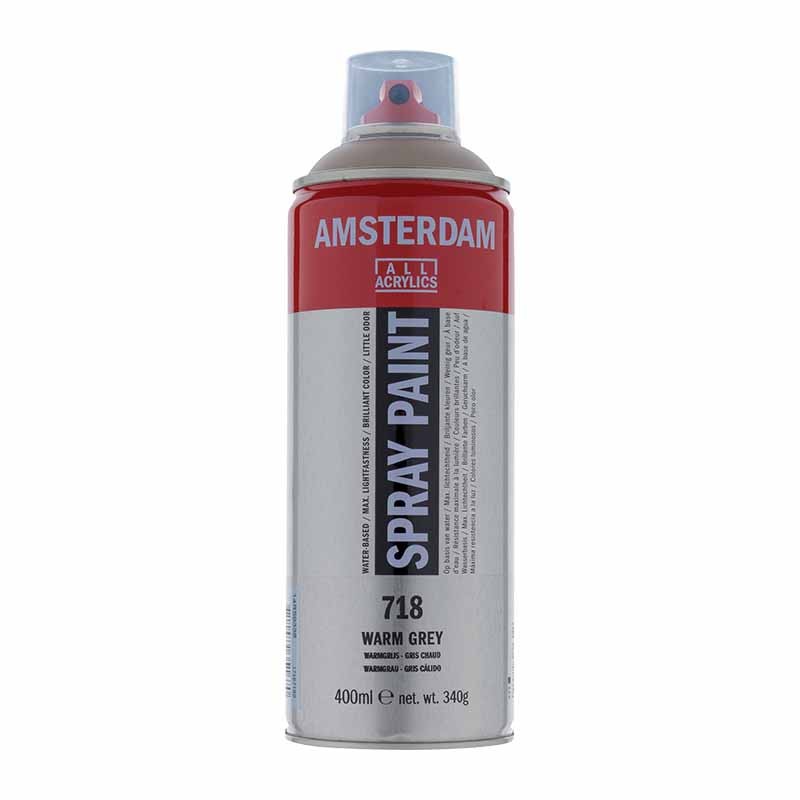 718 - Talens Amsterdam Spray Paint Grigio Caldo
