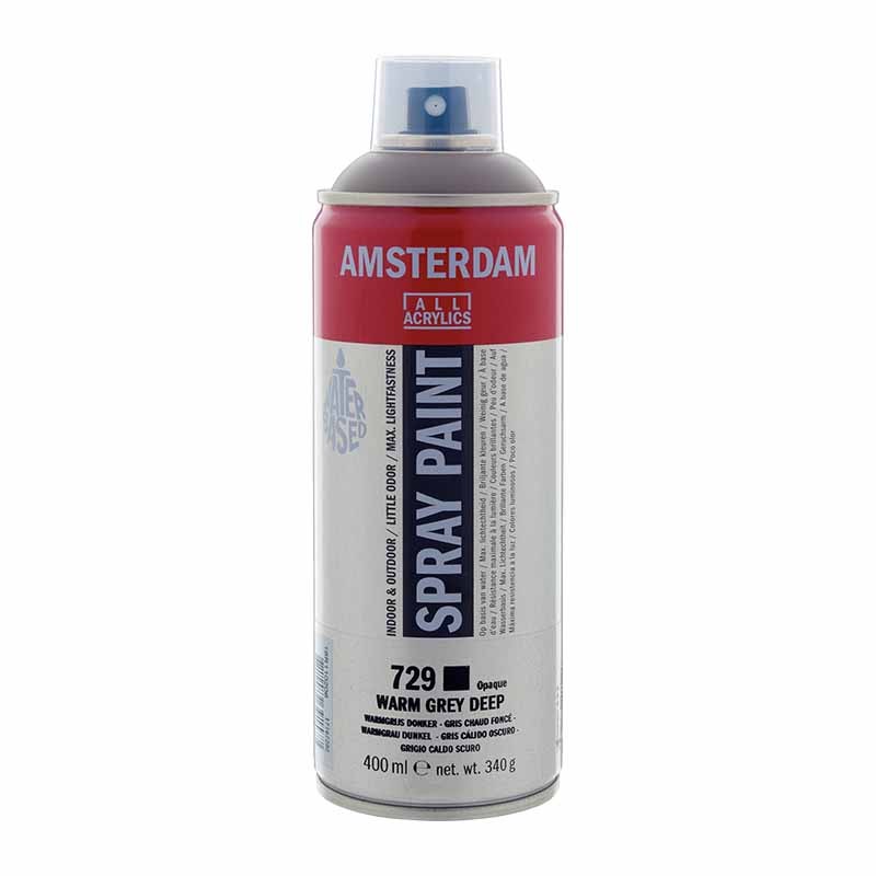 729 - Talens Amsterdam Spray Paint Grigio Caldo Scuro