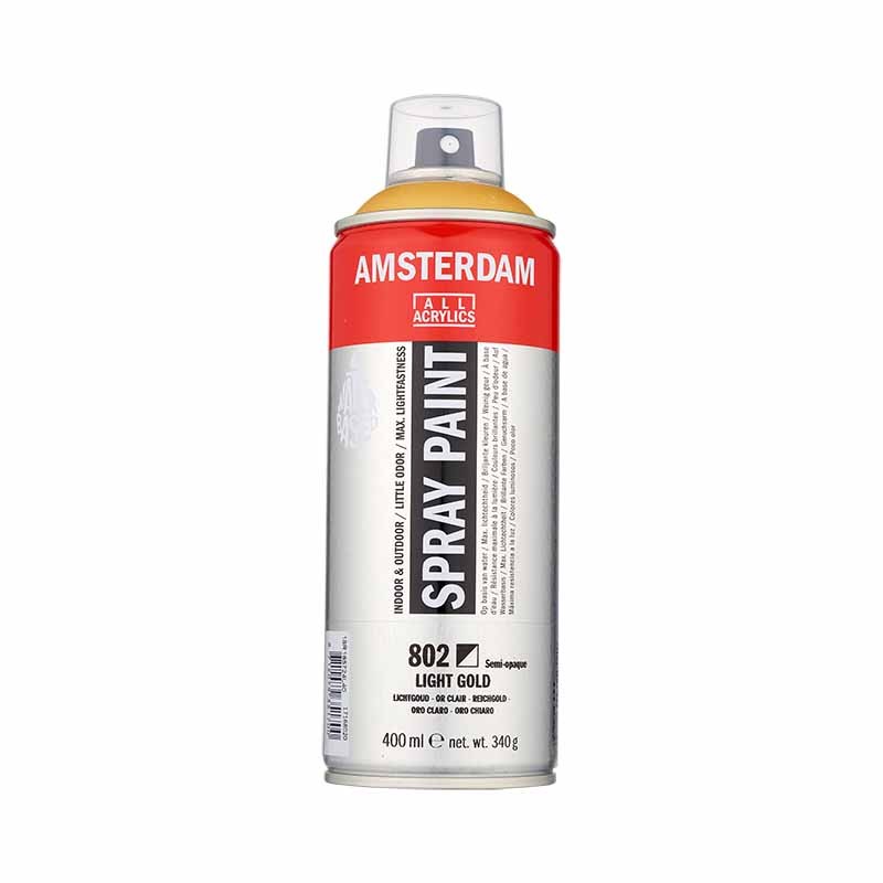 802 - Talens Amsterdam Spray Paint Oro Chiaro