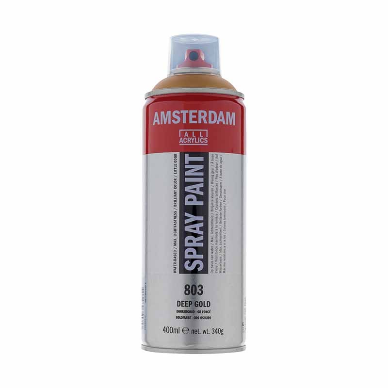 803 - Talens Amsterdam Spray Paint Oro Scuro