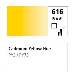 616 - Daler Rowney Olio Georgian Giallo di Cadmio Imitazione