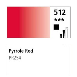 512 - Daler Rowney Olio Georgian Rosso Pirrolo