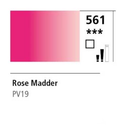 561 - Daler Rowney Olio Georgian Rosa Robbia Quinacridone