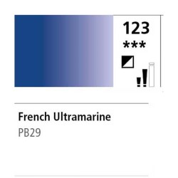 123 - Daler Rowney Olio Georgian Blu Oltremare Francese