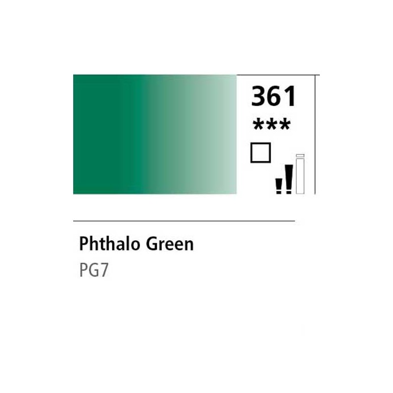 361 - Daler Rowney Olio Georgian Verde Ftalo