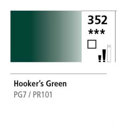 352 - Daler Rowney Olio Georgian Verde Hooker