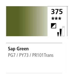 375 - Daler Rowney Olio Georgian Verde Vescica