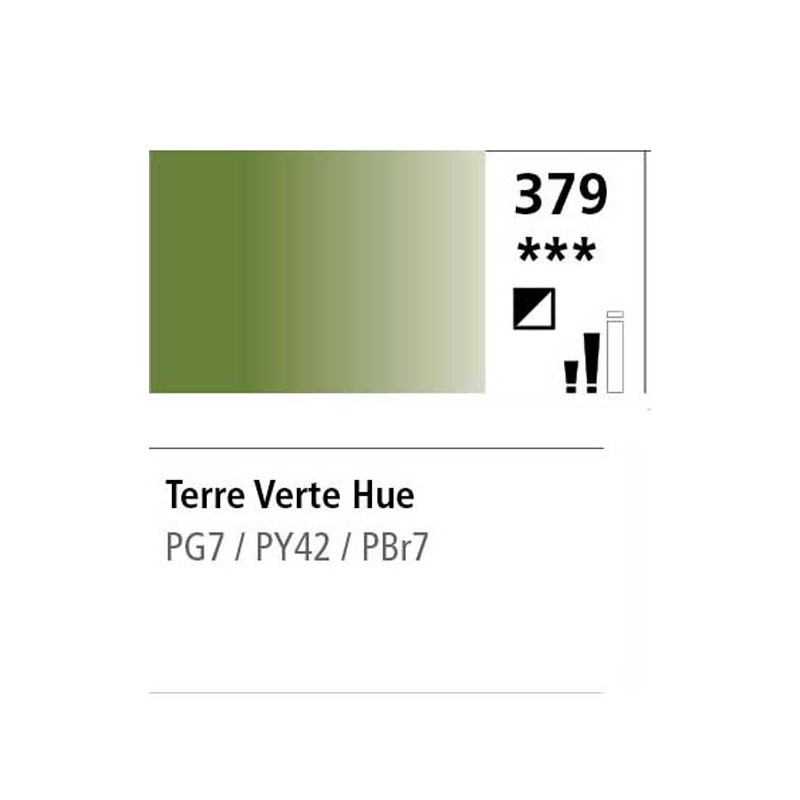 379 - Daler Rowney Olio Georgian Terra Verde Imitazione