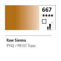 667 - Daler Rowney Olio Georgian Terra di Siena