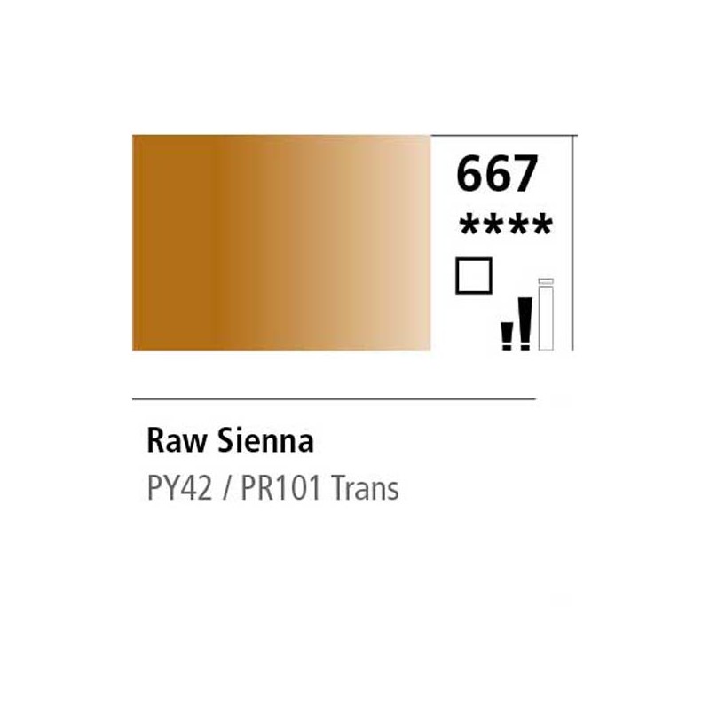 667 - Daler Rowney Olio Georgian Terra di Siena