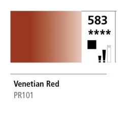 583 - Daler Rowney Olio Georgian Rosso Venezia