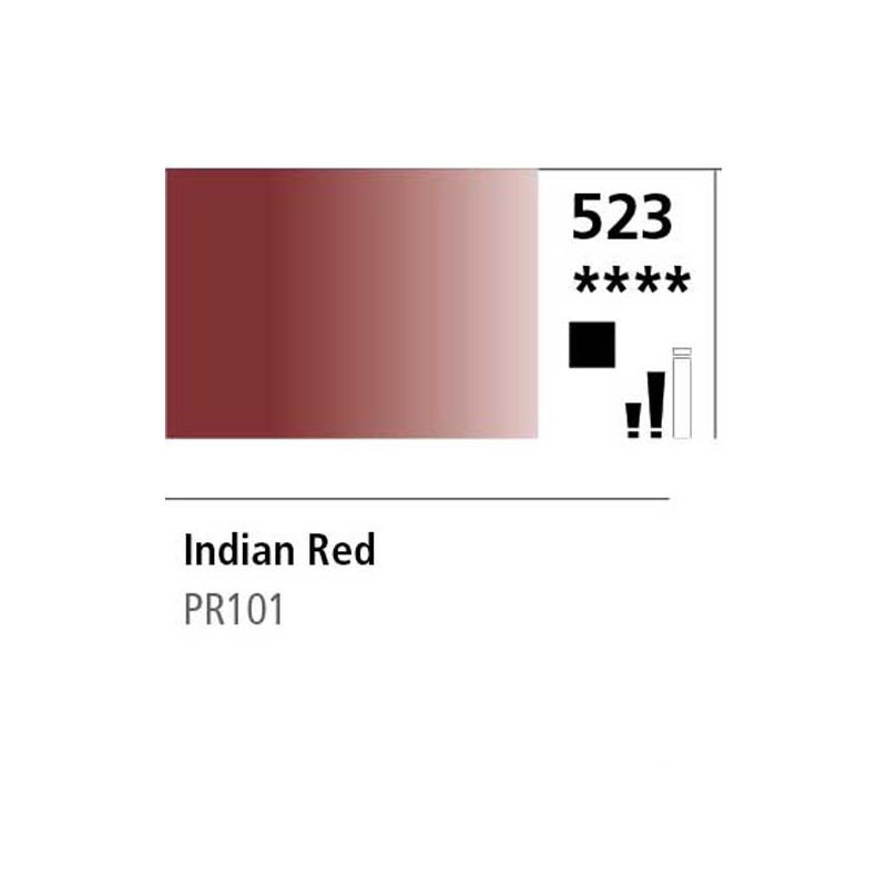 523 - Daler Rowney Olio Georgian Rosso Indiano