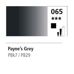 065 - Daler Rowney Olio Georgian Grigio di Payne