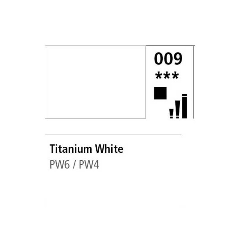 009 - Daler Rowney Olio Georgian Bianco di Titanio