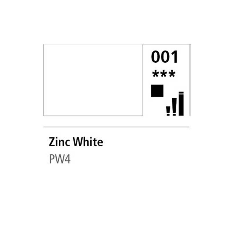001 - Daler Rowney Olio Georgian Bianco di Zinco