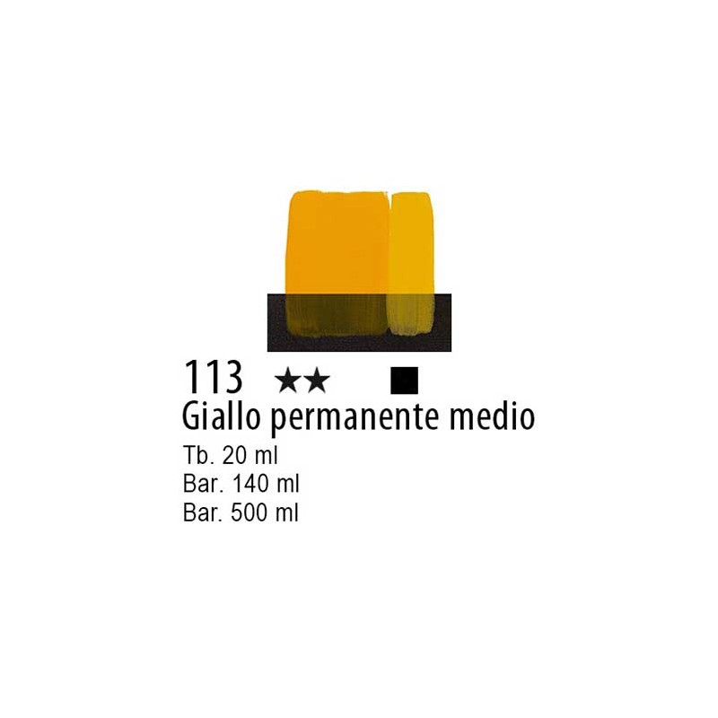 113 - Maimeri Polycolor Giallo permanente medio