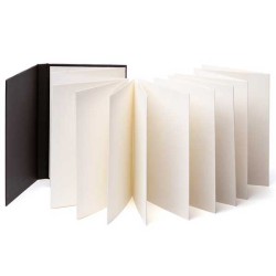 Fabriano Leporello Diario di viaggio rilegato a soffietto, 20 fogli, cm 11,5x16,5, 260gr/mq, dettaglio