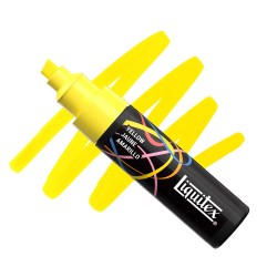 010 - Liquitex Marker Giallo Punta a Scalpello 8mm