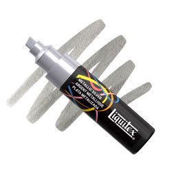 068 - Liquitex Marker Metallico Argento Punta a Scalpello 8mm