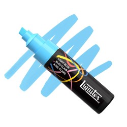 034 - Liquitex Marker Azzurro Punta a Scalpello 8mm