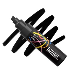 020 - Liquitex Marker Nero Punta a Scalpello 8mm