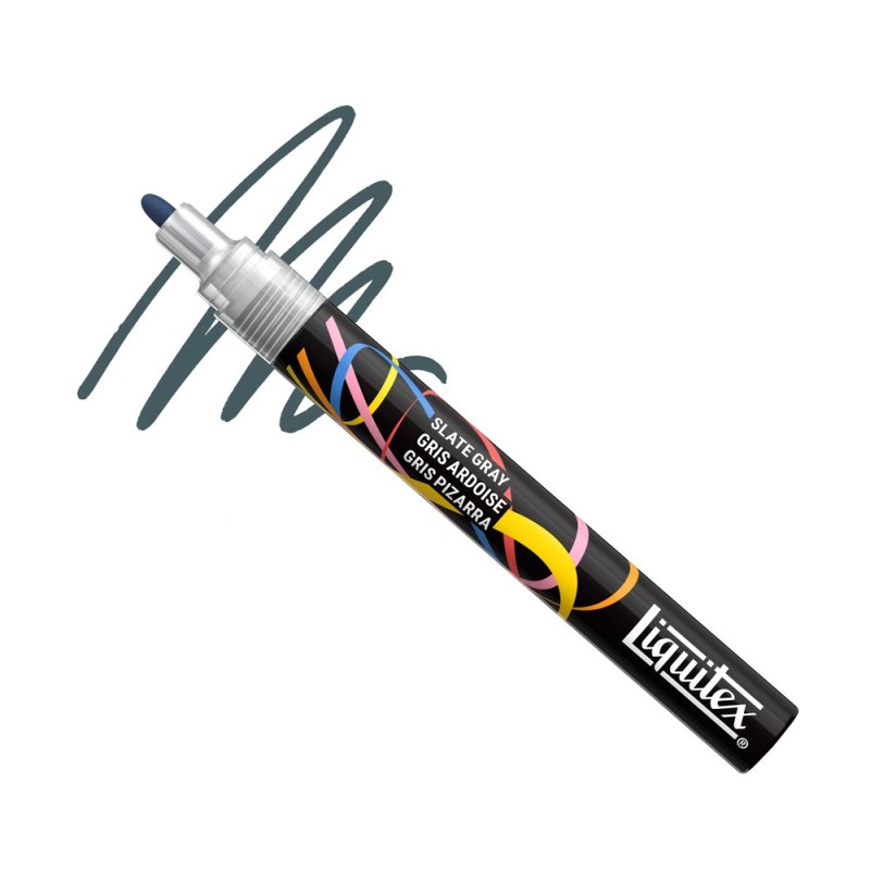 057 - Liquitex Marker Grigio Ardesia Punta Tonda 2mm
