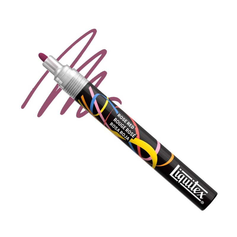 076 - Liquitex Marker Rosso Rosa Punta Tonda 2mm