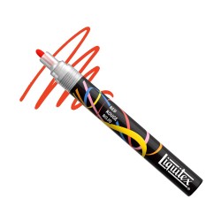 017 - Liquitex Marker Rosso Punta Tonda 2mm
