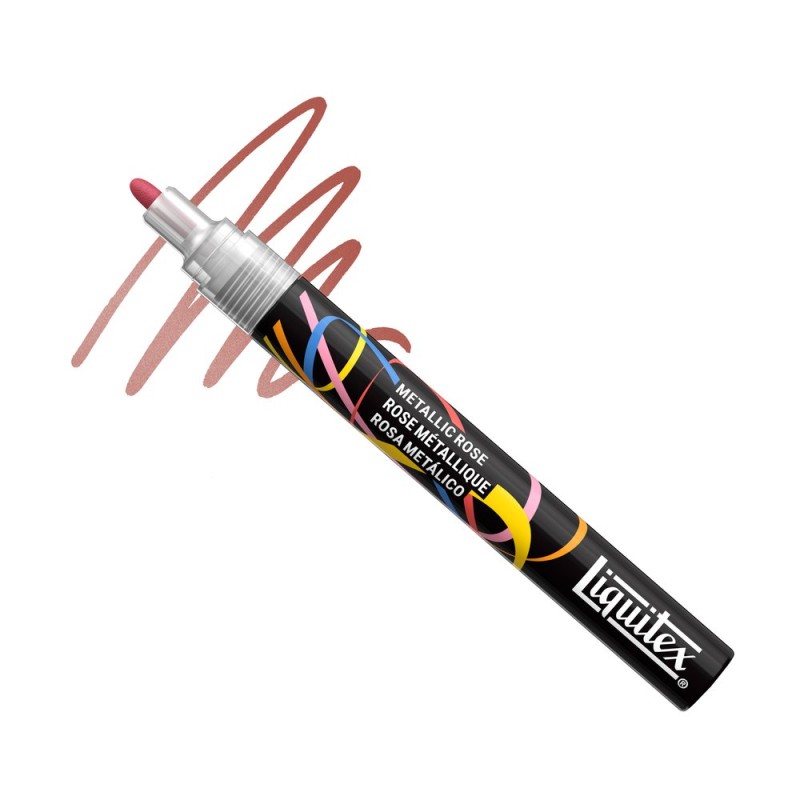 062 - Liquitex Marker Metallico Rosa Punta Tonda 2mm