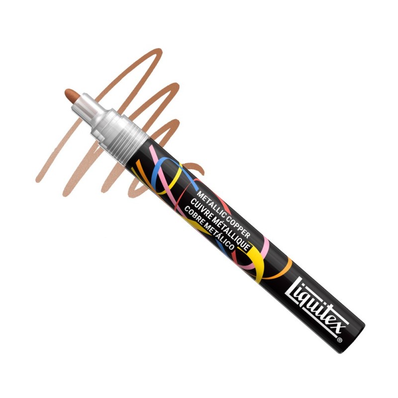 061 - Liquitex Marker Metallico Rame Punta Tonda 2mm