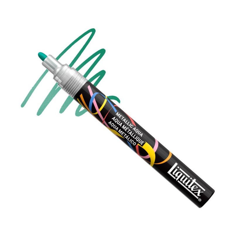 069 - Liquitex Marker Metallico Acqua Punta Tonda 2mm