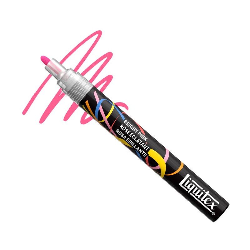 088 - Liquitex Marker Rosa Acceso Punta Tonda 2mm