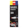 Liquitex Marker Set Primari 3 pennarelli Punta Tonda 2mm