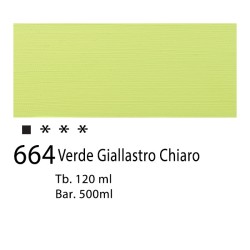 664 - Talens Amsterdam Acrylic Verde Giallastro Chiaro